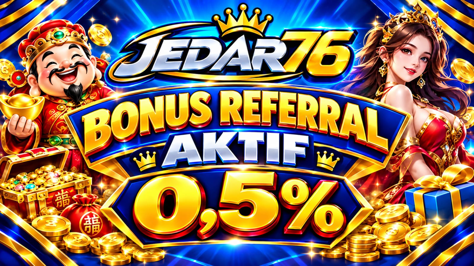 Bonus Refferal 0,5% Aktive